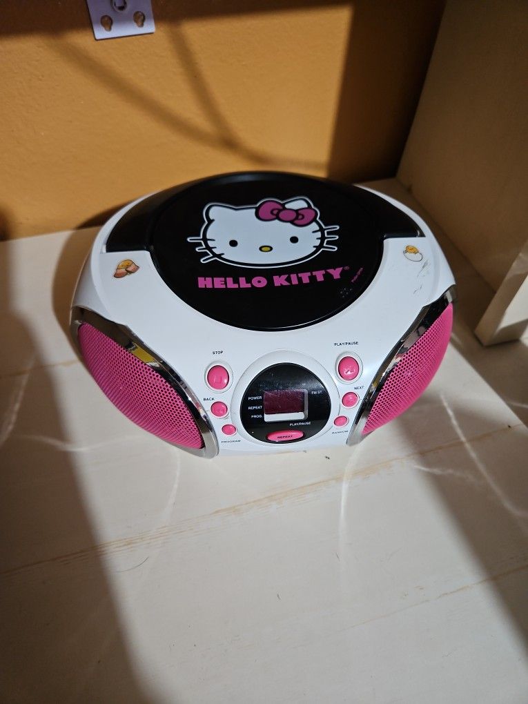 Hello Kitty CD Player