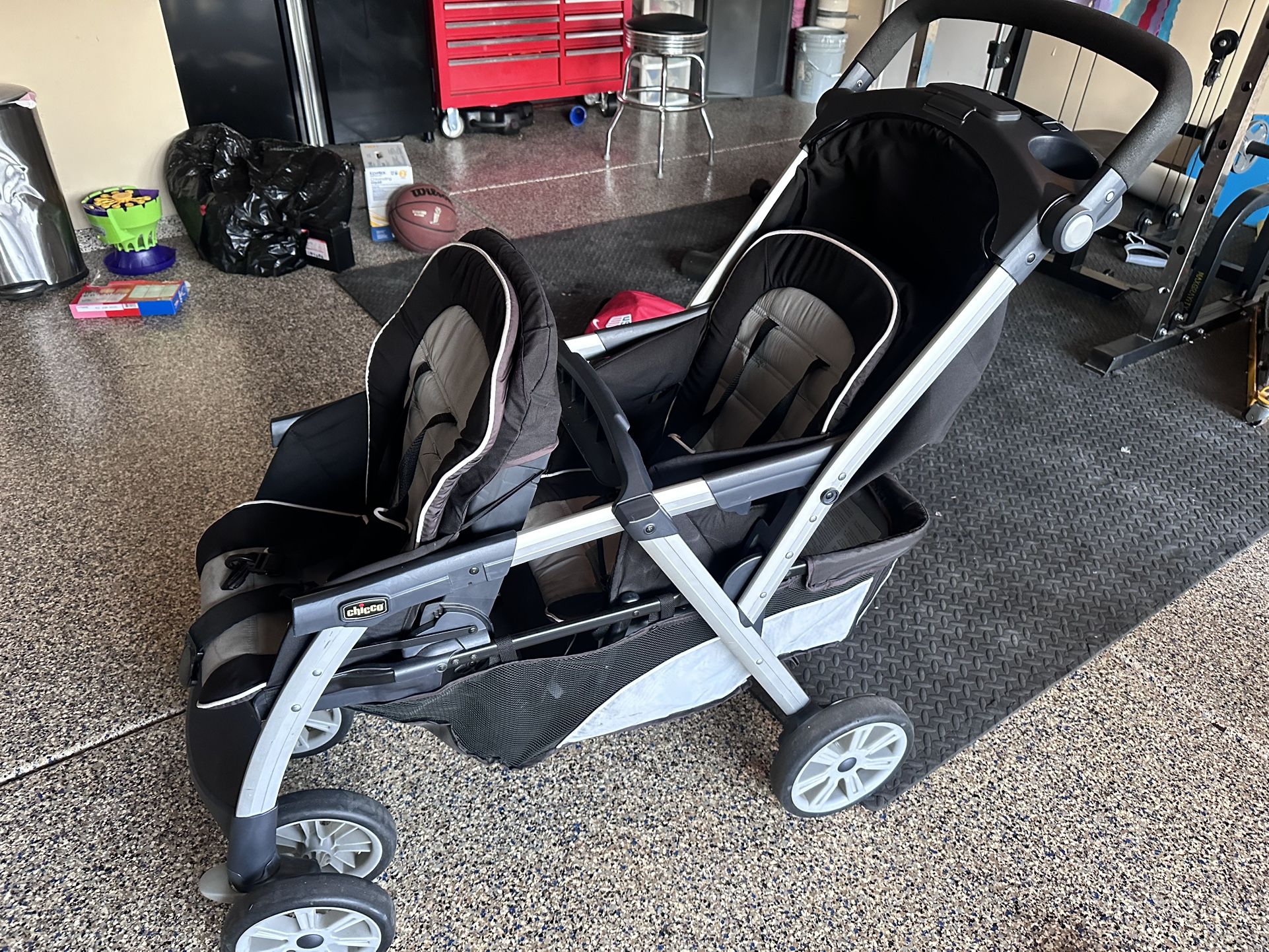 Chicco double Stroller