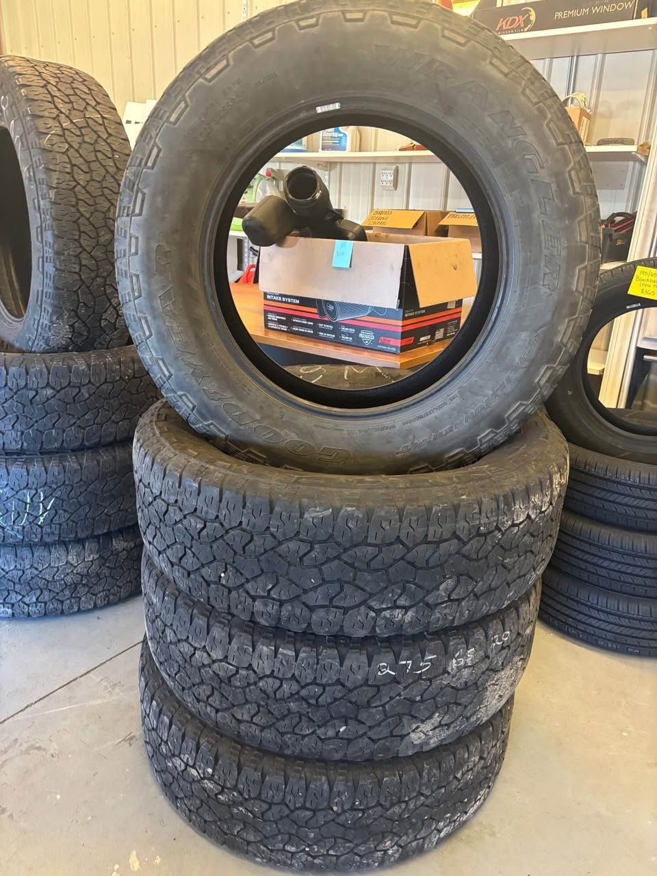 275/65/20 LT USED Goodyear Wrangler