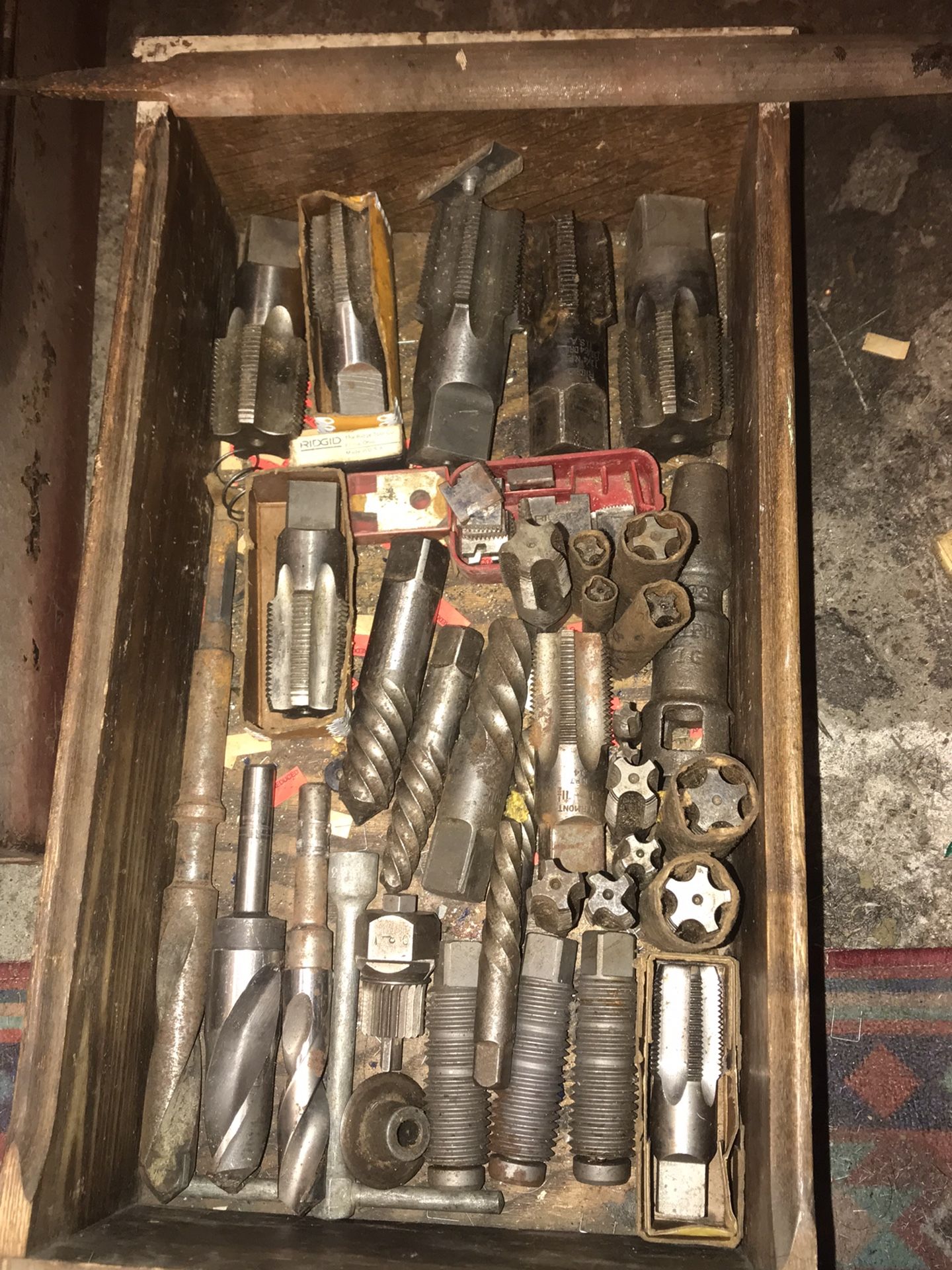 Machinist Tools! Taps/Drill Bits Etc