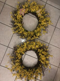 Spring wreaths