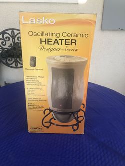 New Lasko Oscillating Ceramic Heater Designer Series