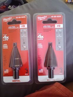 Milwaukee jam free step drill bit