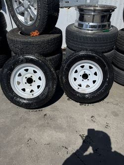 Trailer Tires 14”,15”