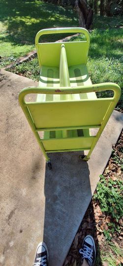 Lime Green Library Cart 💚