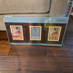 3 Pack 5x7 Picture Frames - New, Never Opened 