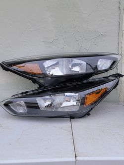 15-18 Ford Focus Headlights Luces Calaveras Micas Faros Focos Faroles