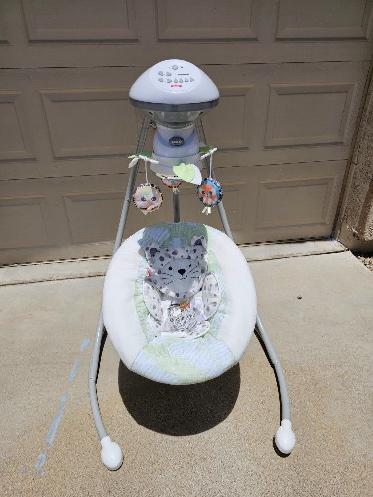 Fisher-price Snow leopard Swing 