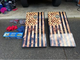 Corn hole set
