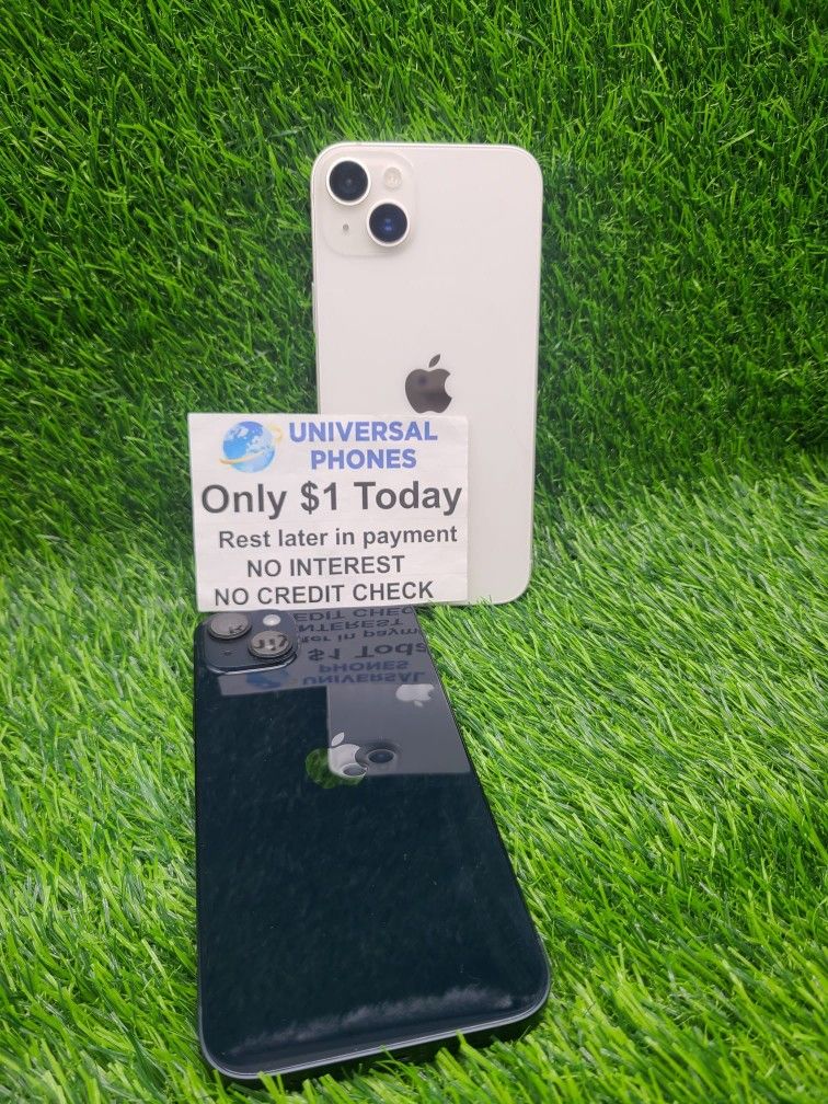 Apple IPhone 13 128gb Unlocked Like New Condition No Defects. $1 Down NO CREDIT CHECK FINANCING