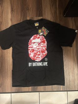Black and pink bape t-shirt Size XL,XXL