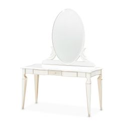 La Marisia Creamy Pearl Vanity with Mirror