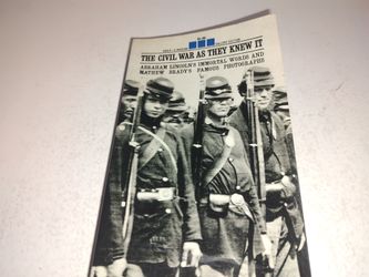 The Civil War As They Knew It - Abraham Lincoln, Bantam Gallery Edition 1961 PB Used