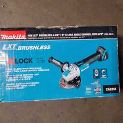 Makita 4 1/2" - 5" Grinder Brushless X Lock 18v