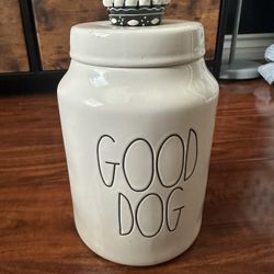 Dog Biscuits Jar