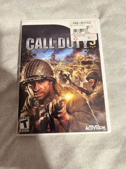 🔥 CALL OF DUTY 3 — NINTENDO WII — $12 OBO 🔥