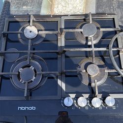 hbhob 4 Burner Propane Range