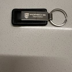 100% Authentic Porsche Monterey Keychain