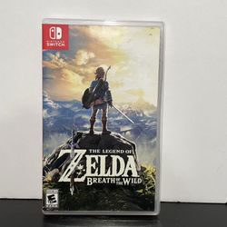 The Legend of Zelda Breath of The Wild Nintendo Switch