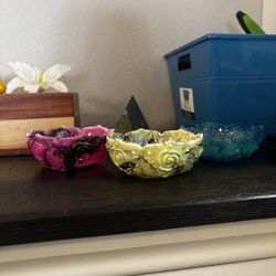 Handmade Resin Bowls