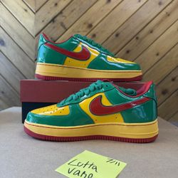 Nike Air Force 1 Low Lil Yachty Concrete Boys Lucky Green Size 8.5