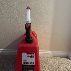 Press N Pour 5 Gallon Gas Container 
