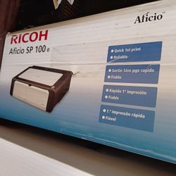 Ricoh Aficio SP100e Black & White Laser Printer