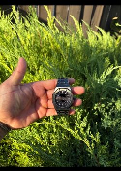 All black men’s watch 41mm A-P