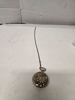 Vintage Remington Hunters Edition Pocket Watch Gold Tone