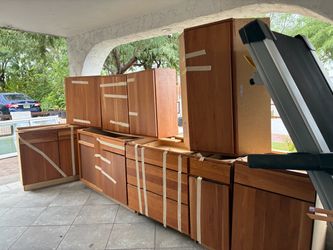 Kitchen cabinets