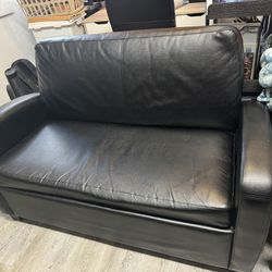Twin Pull Out Bed Couch with Mattresss