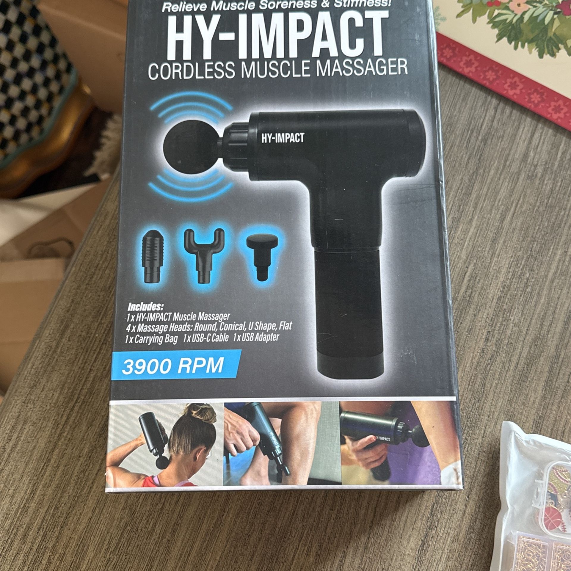 Hy-Impact Cordless Muscle Massager New