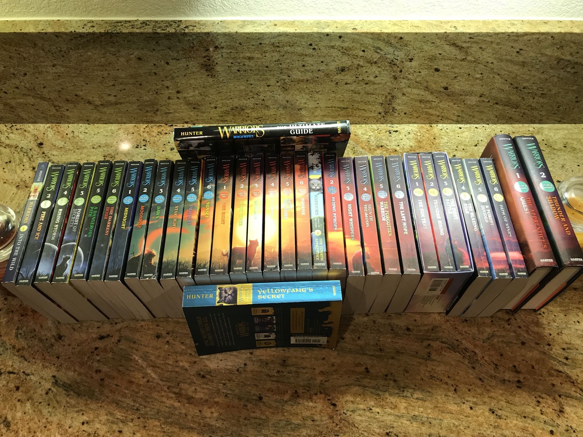 Erin Hunter Warrior Cats Books