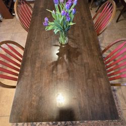 Dining Room Table And 4 Chairs