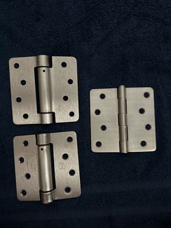 Hager Door Hinges Satin Nickel 4”