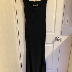 Black long dress