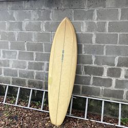 Vintage Haut Single Fin Surfboard