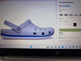 3 New Pairs of Crocs (size 8 women or size 6 men)