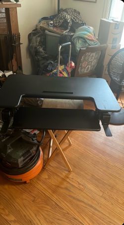 Black Standing Desk Converter