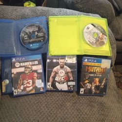 Ps4 Games 1 Xbox 360 Game 