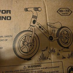 Kids Balance Bike Dino