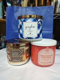 Bath & Body Works 3 wick candle $12 each