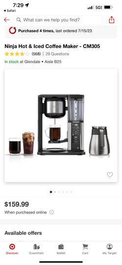 Ninja Hot & Iced Coffee Maker