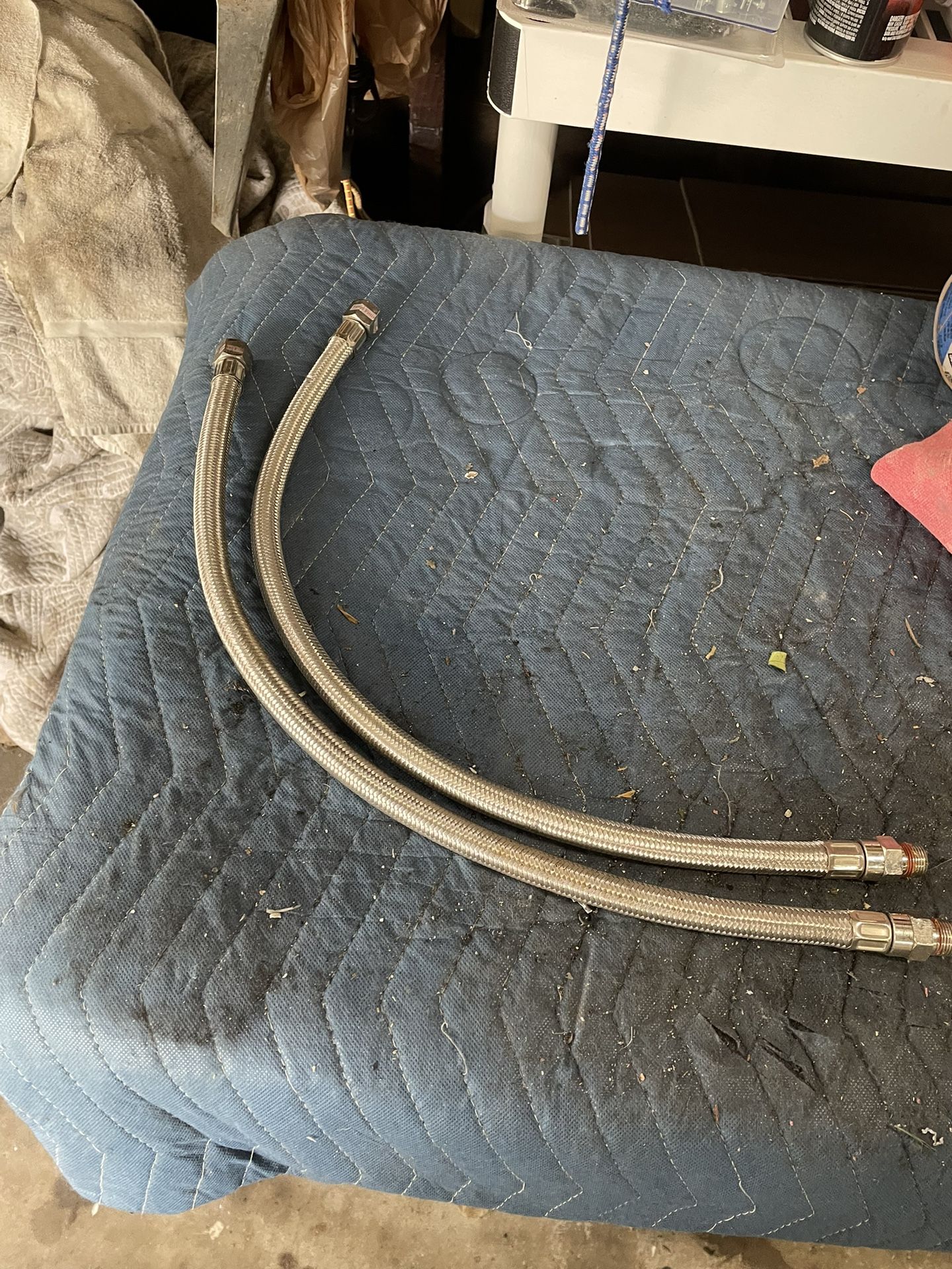 3/8 Not Oil Or Air Stainless Steel 24” Hoses