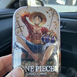 One Piece Luffy Tin