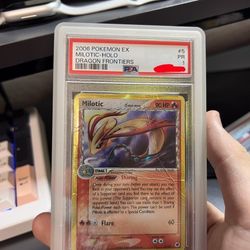 Pokemon 2006 EX Dragon Frontiers Milotic Reverse Holo PSA 1 POP 6Pokemon