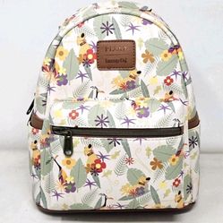 Pixar Loungefly Dug and Kevin Floral Up Mini Backpack