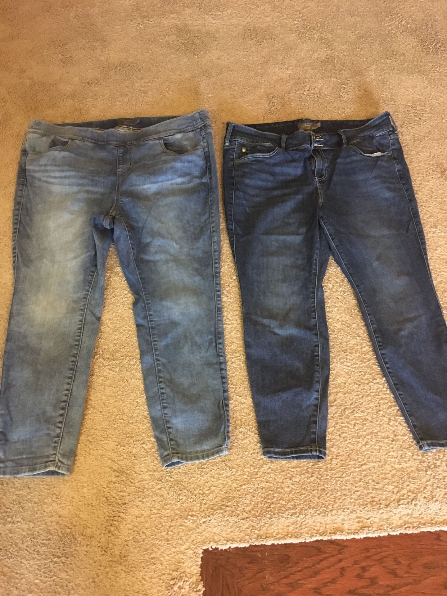 Ladies Jeans 18 & 2X