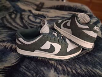 Green size 11 Nike Dunks