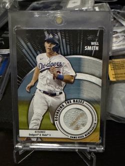 Topps 2024 Series 2 Will Smith Dodgers Rounding Bases Relic
